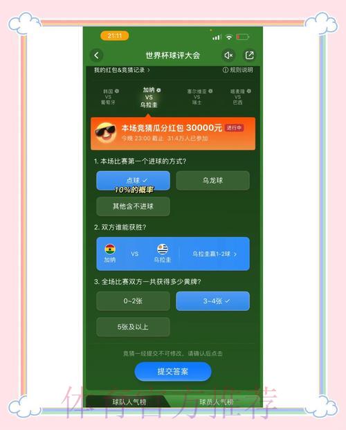 世界杯竞猜平台：最全赛事资讯与参与指南