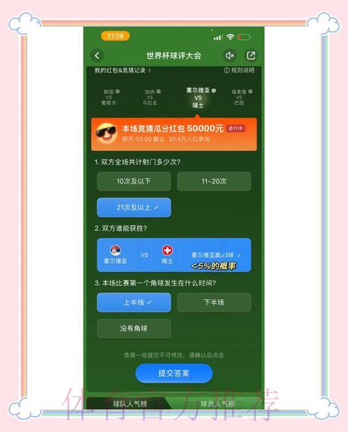 世界杯竞猜平台：最全赛事资讯与参与指南